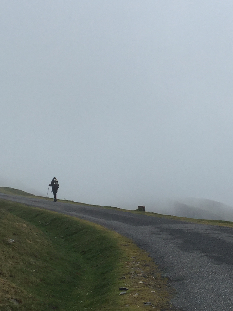 Pilgrim in the mist